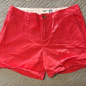 🌷Old Navy Women's Bright Coral Bermuda Shorts